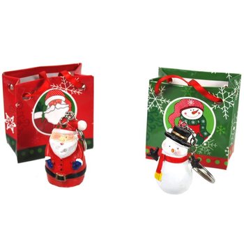 クリスマス キーホルダー バッグ入り (23個)