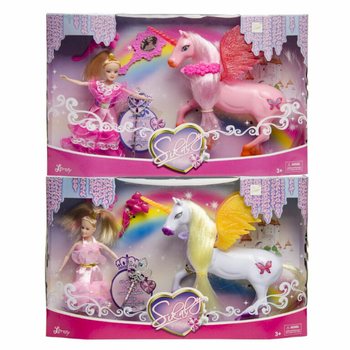 ユニコーン＆プリンセス おもちゃセット - 豪華ギフトボックス入り (1個)