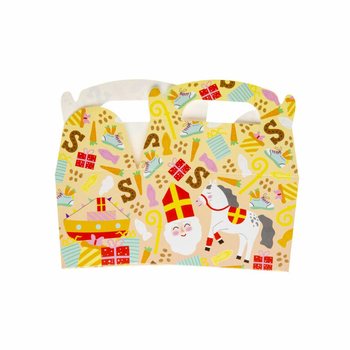 聖ニコラスのお菓子ボックス 12x12.5x6 cm (12個入)