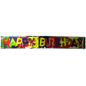 HAPPY BIRTHDAY バナー (15枚入)