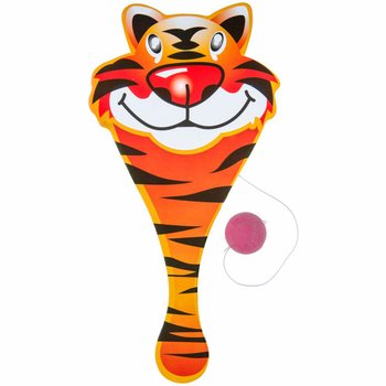 ラケット＆ゴム付きボールゲーム かわいい動物たち (24個入)