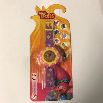 トロールズ プロジェクションウォッチ 台紙付 (12個入)