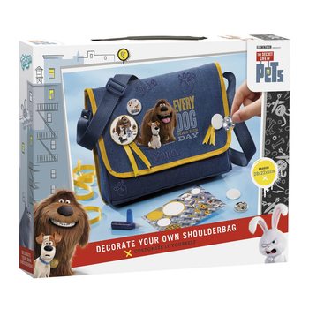 THE SECRET LIFE OF PETS - 自分だけのショルダーバッグをデコレーションしよう (2個セット)
