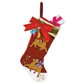 豪華クリスマスデコレーションソックス (4個セット)