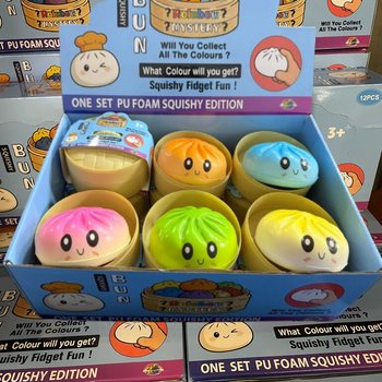 RAGE - スクイーズ肉まん餃子 大 - ONE SET PU FOAM SQUISHY EDITION (12個入り)