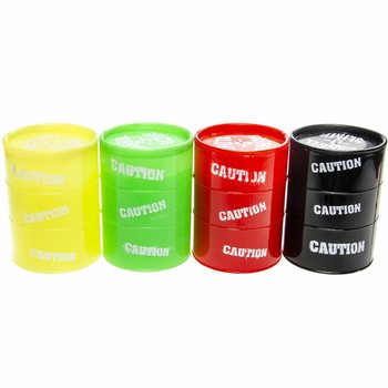 ドラム缶入りカラフルスライム ディスプレイ付 (12個入)