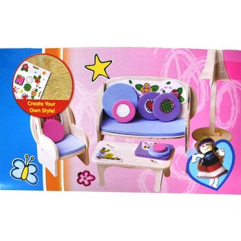 木製3Dパズル クラフトホビーセット (24個入)