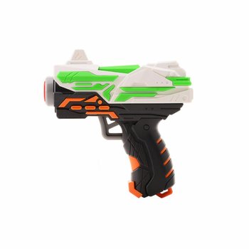 Tack Pro Swift I おもちゃの鉄砲 6本のソフトダーツ付き - 11 cm