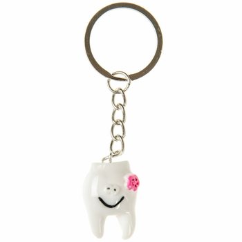 歯のキーホルダー (48個セット)