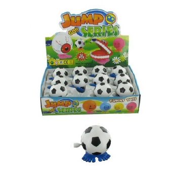 跳ねるサッカーボール ゼンマイ玩具（12個入）