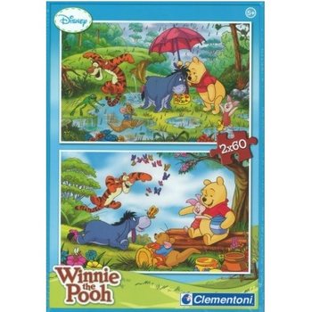 クレメントーニ ディズニー くまのプーさん パズル 2 x 60ピース (6個セット)