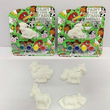 自分で塗る農場の動物 (12個セット)