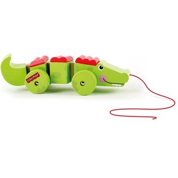 フィッシャープライス はじめての木製うごくワニ (2個セット)
