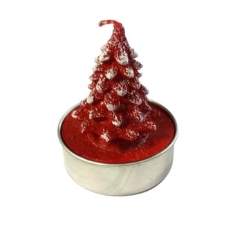 クリスマスキャンドル - クリスマスツリー型 (5個入)
