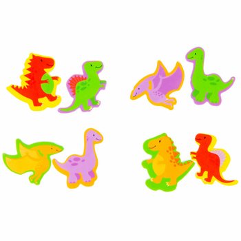 DINO 消しゴム2個セット ディスプレイ入り (36個)
