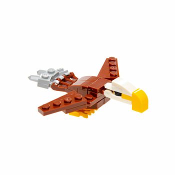 エッグ入り Brick ブロック - ミックス ジャングルアニマル (12個入)