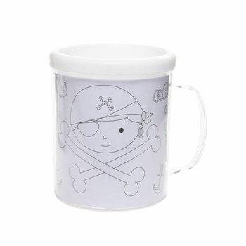 パイレーツ - 自分で色を塗るマグカップ (2個セット)