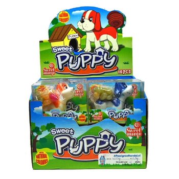 キャンディ付きおもちゃの犬 (16個入り)
