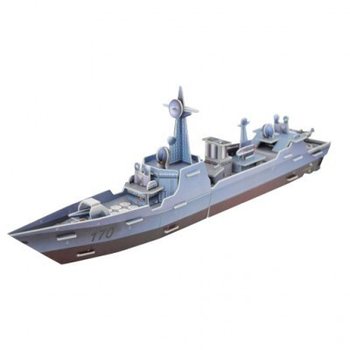 大型3Dパズル &ndash; 170 蘭州 駆逐艦 (2個セット)