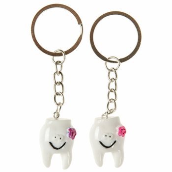 歯のキーホルダー (48個セット)