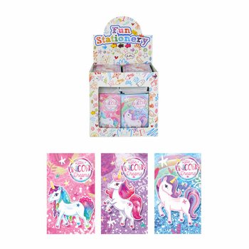 ミニノートブック - モデル:ユニコーン ディスプレイ付(168個入)