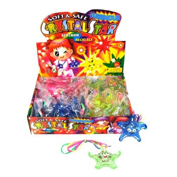 LED ヒトデ光るネックレス ディスプレイ入り (36個入)