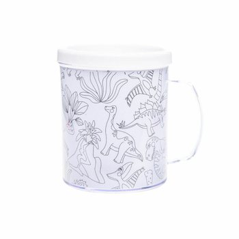恐竜 自分で色を塗るドリンクカップセット（2個セット）