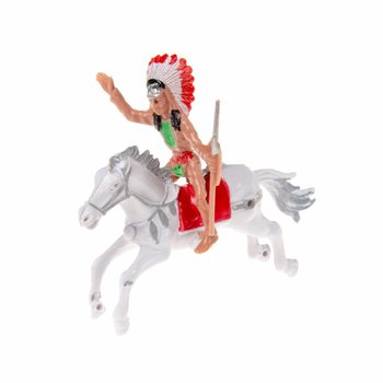 カウボーイ＆インディアン 騎馬フィギュア ミックス (12個入)