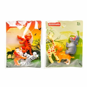 袋入り野生動物フィギュア 3体セット (60個入)