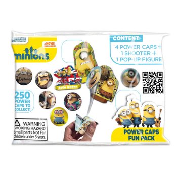 ミニオンズ POWER CAPS FUN PACK ディスクシューター ブラインドバッグ (100個入)
