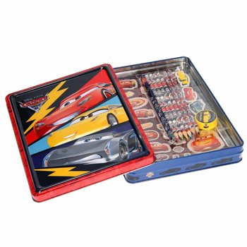 ディズニー カーズ 3D 文具・アートセット 缶入り (12個セット)