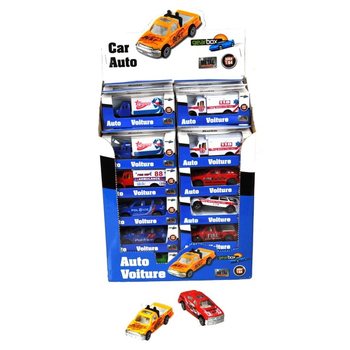 ダイキャスト製ミニカー ディスプレイセット (36個入)
