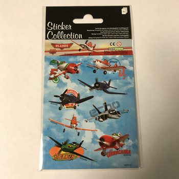 ディズニー プレーンズ ステッカーシート 16 x 9 cm (10枚入)