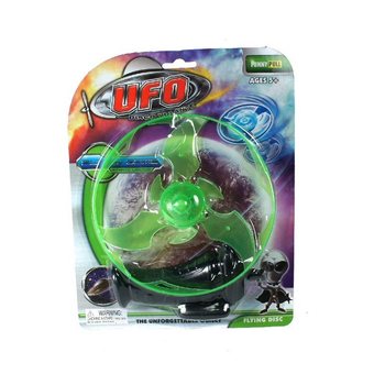光るUFOランチャー 台紙付き（2個入）