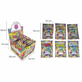 自動膨張式スマイルハンドバルーン（48個セット）