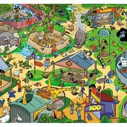 That&rsquo;s Life パズル - 動物園、1000ピース (1個)