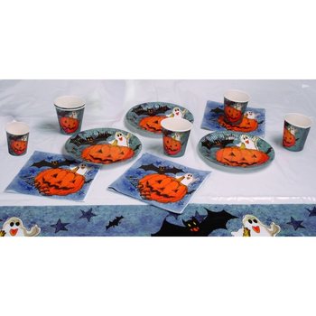 19点セット ハロウィン テーブルウェアセット (6セット入)