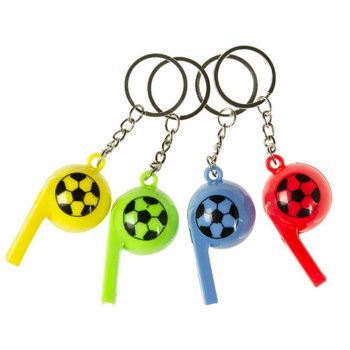 サッカー ホイッスル キーホルダー (48個入)