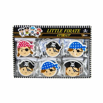 海賊消しゴムディスプレイ（30個入り）