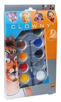 SES Clowny 水性フェイスペイント セット (10色) (1個)