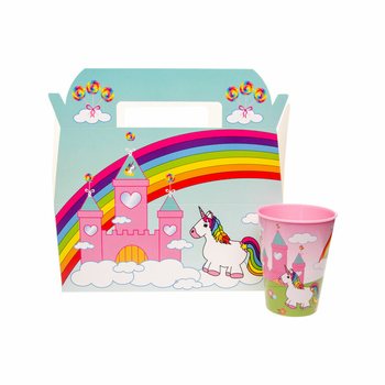 ユニコーン メニューボックス - 22.5 x 12 x 9.5 cm (24個入)