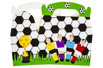 サッカーお菓子ボックス 12x12.5x6 cm (12個セット)