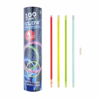 光るブレスレット Glow - 100本入りチューブ