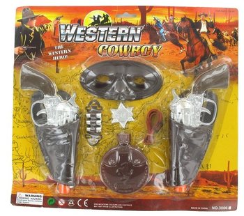 ウエスタン カウボーイ おもちゃセット (6個入)