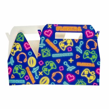 キッズミールボックス ゲーマーデザイン - 22.5 x 12 x 9.5 cm (24個入)