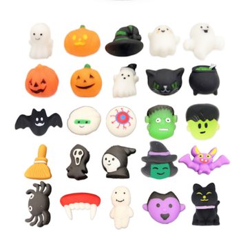 ハロウィン スクイーズ フィギュア バケツ入りアソート (25個入)