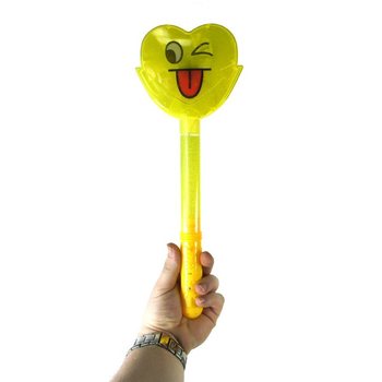 ユニークな顔付き LED光るステッキ (12本セット)