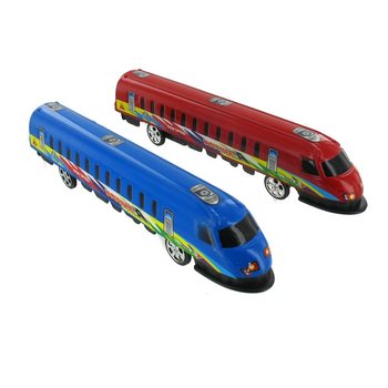 フリクション式 おもちゃの電車 (12個セット)
