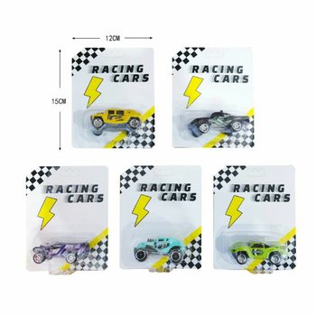 プルバックレースカー12台セット　台紙付き