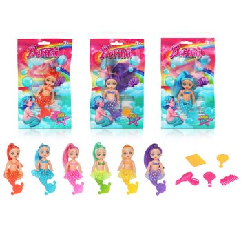 マーメイド 人魚ドール ギフトバッグ入り - ミックスカラー (24個入)